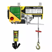 Мини таль стационарная OCALIFT PA-1200 600/1200 кг 12 м радиоуправление