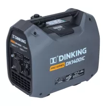 Бензиновый генератор инверторный Dinking DK1400iC (1.4 кВт, DK 145F/P-1, бак 2.5 л)