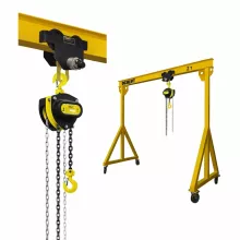 МПУ OCALIFT 2 т 3х3 с ручной цепной талью ТРШ 2 т 3 м на приводной каретке