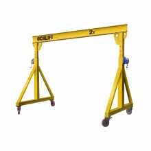 Мини-кран козловой c регулируемой высотой МПУ OCALIFT 2 т (3,5-5)х4 метров