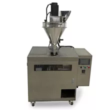 Мини дой-пак линия со шнековым дозатором HUALIAN HLDX-9018F